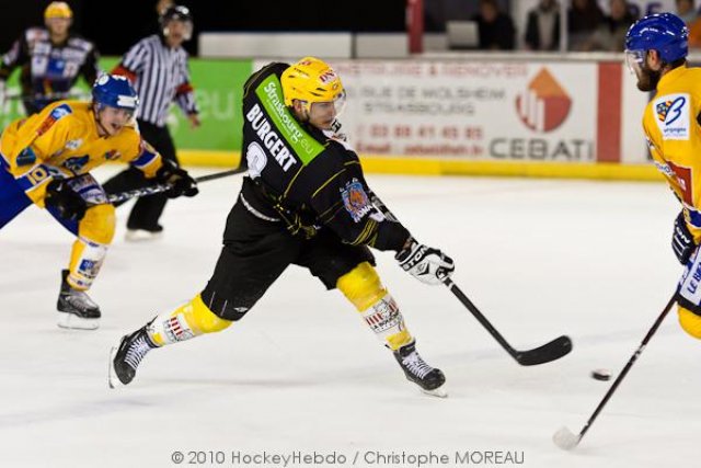 Photo hockey match Strasbourg  - Dijon  le 28/09/2010