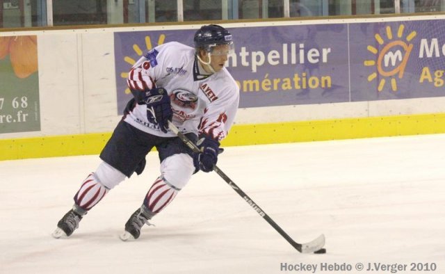 Photo hockey match Montpellier  - Nice le 25/09/2010