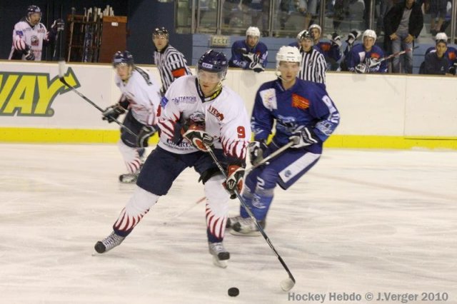 Photo hockey match Montpellier  - Nice le 25/09/2010
