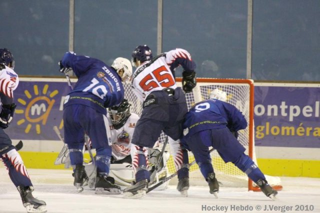 Photo hockey match Montpellier  - Nice le 25/09/2010