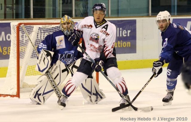 Photo hockey match Montpellier  - Nice le 25/09/2010