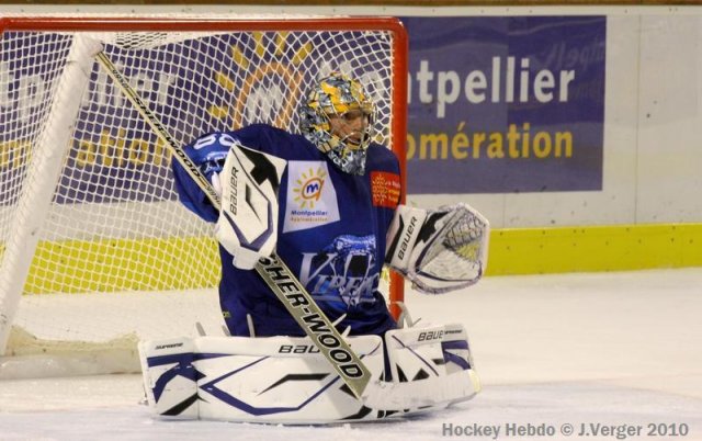 Photo hockey match Montpellier  - Nice le 25/09/2010