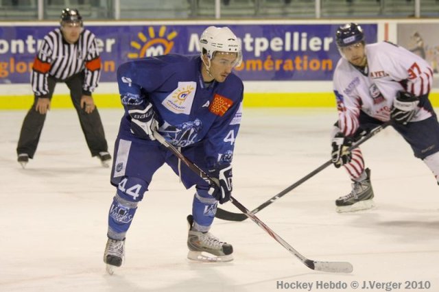 Photo hockey match Montpellier  - Nice le 25/09/2010