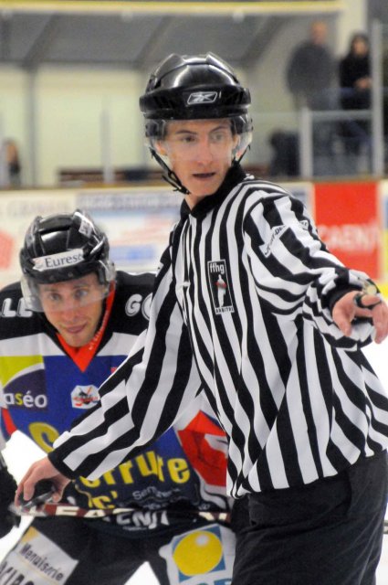 Photo hockey match Caen  - Strasbourg  le 02/10/2010