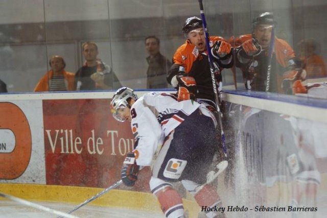 Photo hockey match Tours  - Grenoble  le 20/09/2008