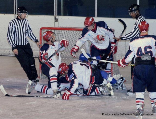 Photo hockey match Paris (FV) - Evry  le 02/10/2010