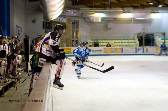 Photo hockey match Angers  - Caen  le 05/10/2010