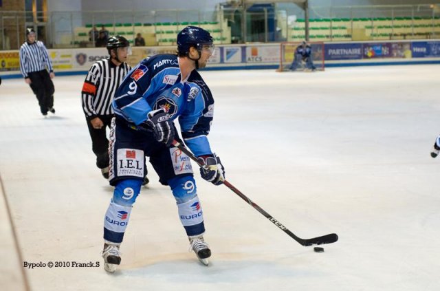 Photo hockey match Angers  - Caen  le 05/10/2010