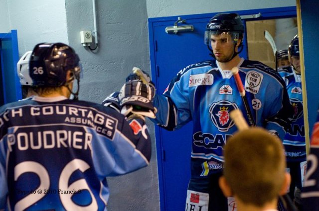 Photo hockey match Angers  - Caen  le 05/10/2010