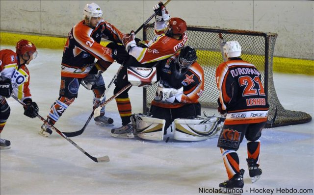 Photo hockey match Meudon - Colmar le 02/10/2010