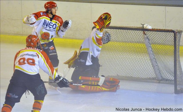 Photo hockey match Meudon - Colmar le 02/10/2010