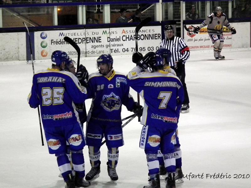 Villard-de-Lans 3 - 4 Grenoble 