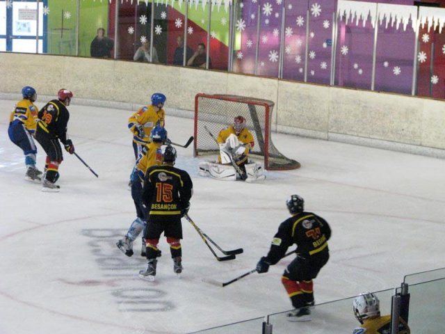 Photo hockey match Besançon - Dijon II le 09/10/2010