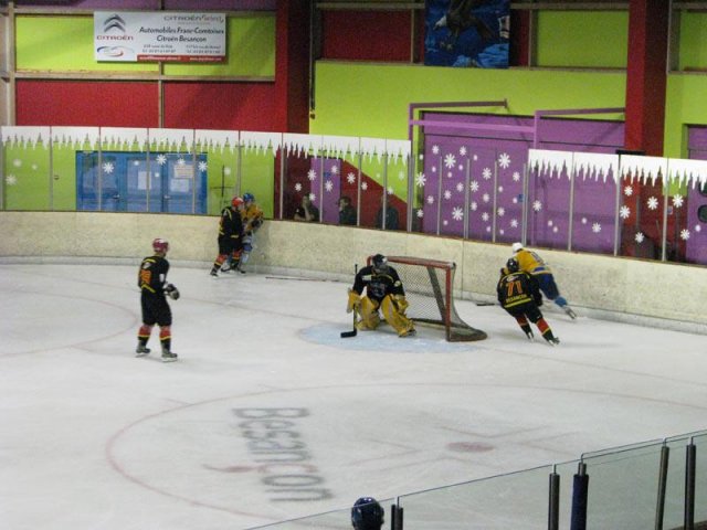 Photo hockey match Besançon - Dijon II le 09/10/2010