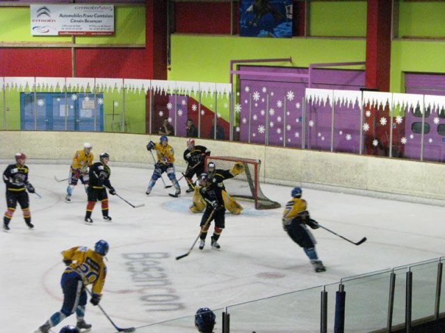 Photo hockey match Besançon - Dijon II le 09/10/2010