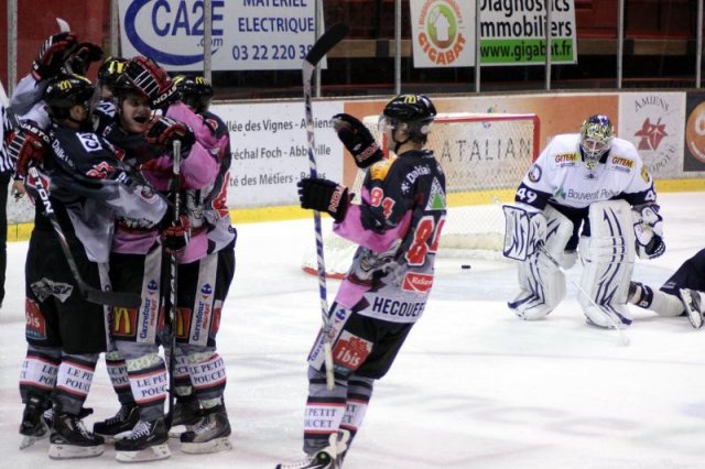 Photo hockey match Amiens  - Chamonix  le 09/10/2010