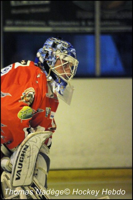 Photo hockey match Amnéville - Courchevel-Méribel-Pralognan le 09/10/2010