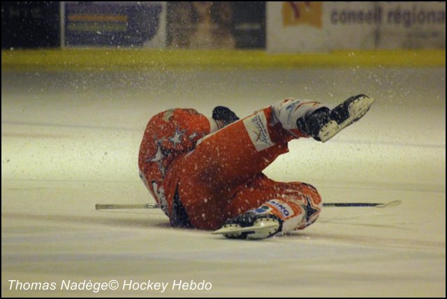 Photo hockey match Amnéville - Courchevel-Méribel-Pralognan le 09/10/2010