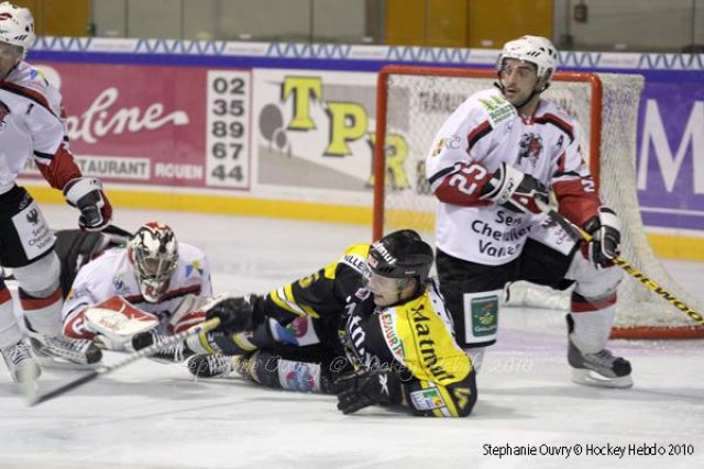 Photo hockey match Rouen - Briançon  le 09/10/2010