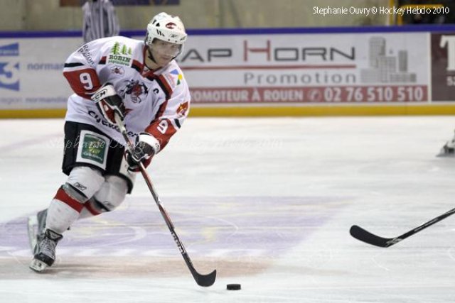 Photo hockey match Rouen - Briançon  le 09/10/2010