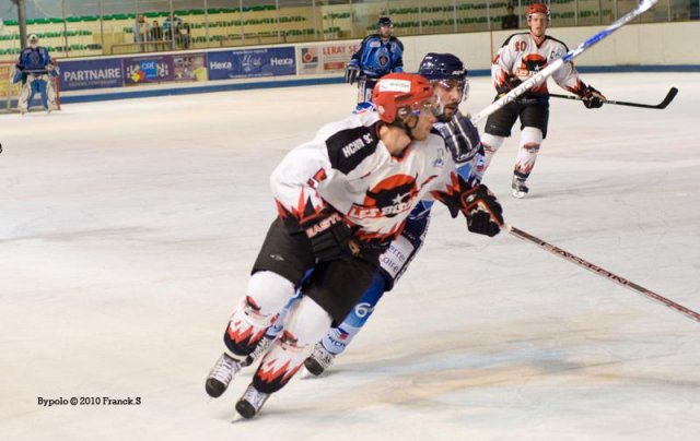 Photo hockey match Angers  - Neuilly/Marne le 12/10/2010