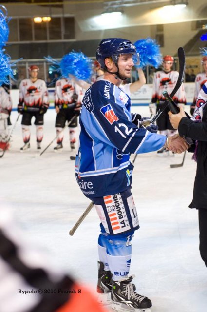 Photo hockey match Angers  - Neuilly/Marne le 12/10/2010