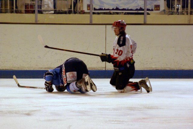 Photo hockey match Angers  - Neuilly/Marne le 12/10/2010