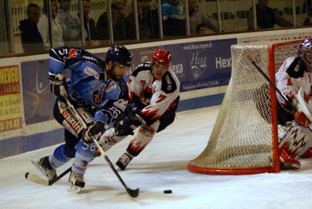 Photo hockey match Angers  - Neuilly/Marne le 12/10/2010