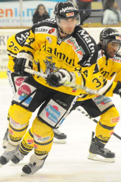 Photo hockey match Caen  - Rouen le 13/10/2010