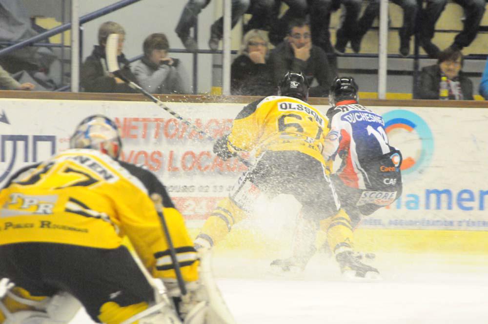 Caen  1 - 4 Rouen