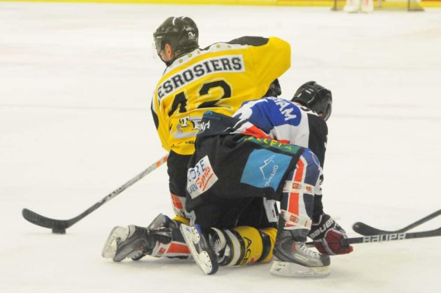 Photo hockey match Caen  - Rouen le 13/10/2010