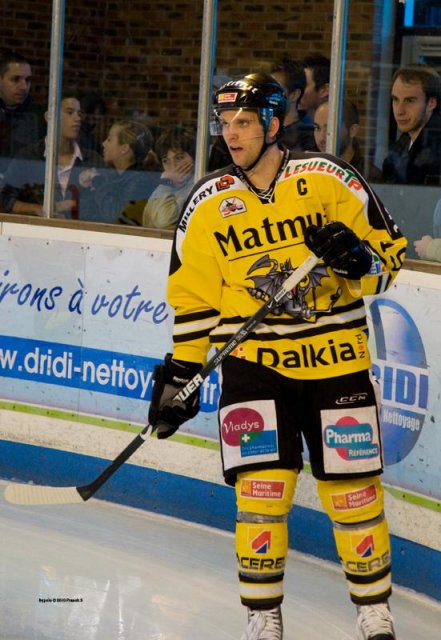 Photo hockey match Angers  - Rouen le 16/10/2010