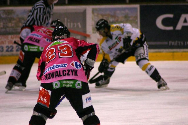 Photo hockey match Amiens  - Rouen le 20/09/2008