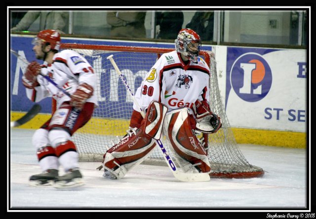 Photo hockey match Rouen - Briançon  le 28/03/2008
