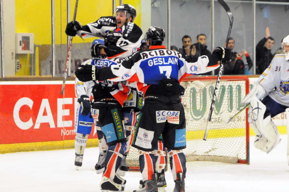 Caen  3 - 2 Villard-de-Lans