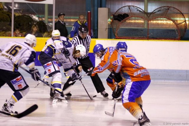 Photo hockey match Clermont-Ferrand - Dunkerque le 16/10/2010