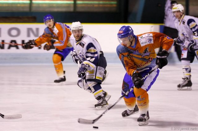 Photo hockey match Clermont-Ferrand - Dunkerque le 16/10/2010