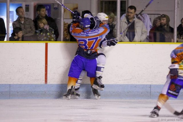 Photo hockey match Clermont-Ferrand - Dunkerque le 16/10/2010