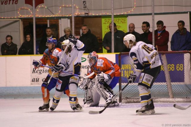 Photo hockey match Clermont-Ferrand - Dunkerque le 16/10/2010