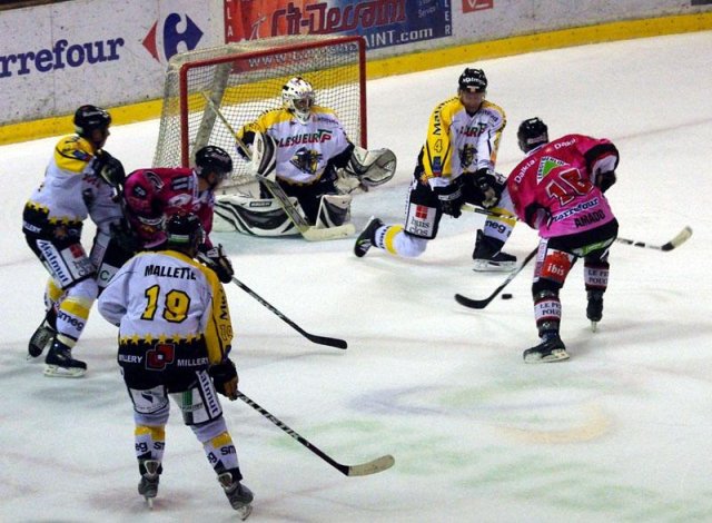 Photo hockey match Amiens  - Rouen le 20/09/2008