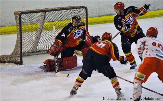 Photo hockey match Meudon - Amnéville le 16/10/2010