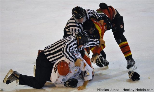 Photo hockey match Meudon - Amnéville le 16/10/2010