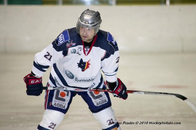 Photo hockey match Gap  - Grenoble  le 19/10/2010