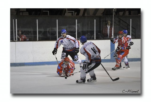 Photo hockey match Valence - Brest  le 16/10/2010