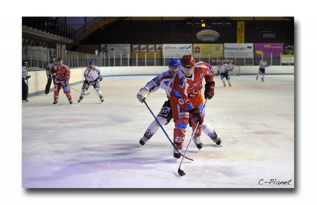 Photo hockey match Valence - Brest  le 16/10/2010