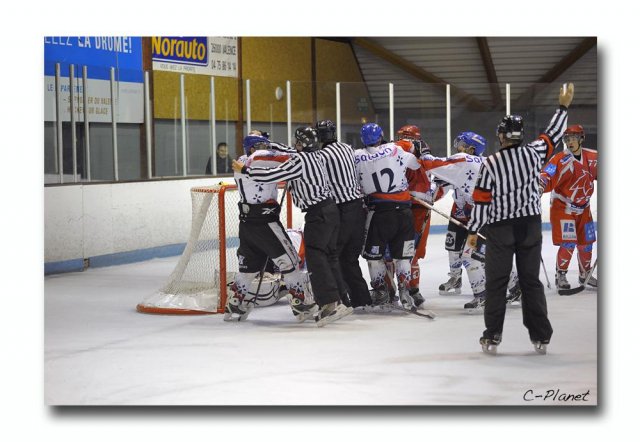 Photo hockey match Valence - Brest  le 16/10/2010