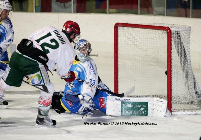 Photo hockey match Gap  - Mont-Blanc le 23/10/2010