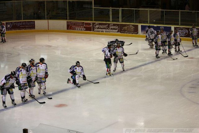 Photo hockey match Chamonix  - Caen  le 23/10/2010