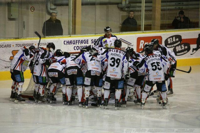 Photo hockey match Chamonix  - Caen  le 23/10/2010