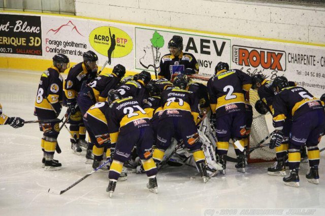 Photo hockey match Chamonix  - Caen  le 23/10/2010